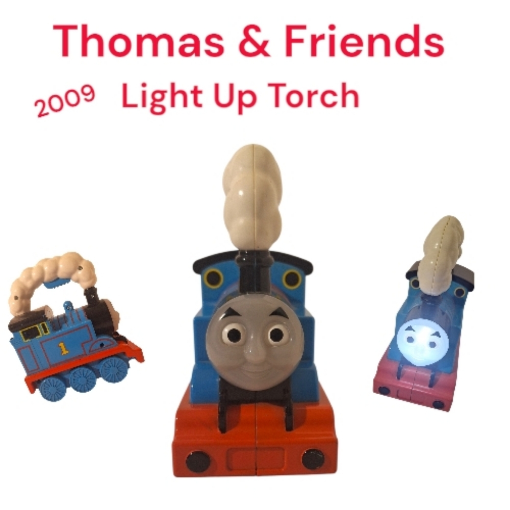 Thomas & Friends Blue and Red Light-Up Toy That Talks